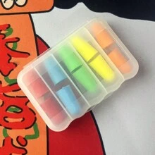 5/10 Paar Silikon Geräuschdämmende Ohrstöpsel Set, wasserdichte weiche Ohrstöpsel für Reisen, Schlafen, Schnarchen, Lärmminderung