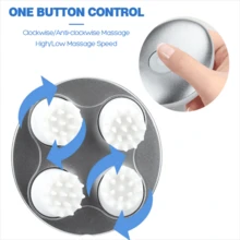 Phong tục Thương hiệu Điện lực Máy mát xa da đầu Hình con bạch tuộc Cái vuốt Nhào Rung động Máy mát xa đầu Mini Có thể sạc lại Máy mát xa Điện lực Máy mát xa da đầu Rồng Hình móng vuốt Cái vuốt Đa chức năng Nhào Máy mát xa - Màu xanh lam - Xem 9