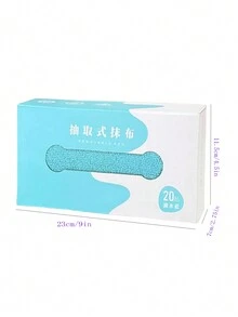20 cái/gói Dùng một lần Vải làm sạch , Dày lên & Cao Hấp thụ , Đối với Phòng bếp Rửa Đĩa & Làm sạch - màu đen - Xem 2