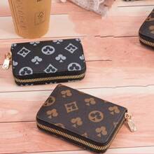 Old Money Buckle Card Holder Slim Bank Card Holder Driver's License Small WalletSimple Light Card Holder Multi-Card Slot Light Card Slot Light Portable Credit Card ID Card White-Collar Female Lady Holiday Anniversary Birthday Gift For Girlfriend