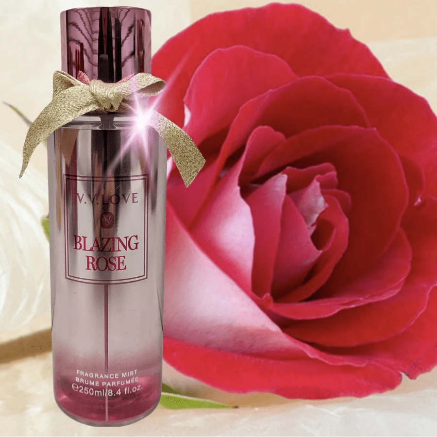 Perfume para damaa, body mist para mujer VV Love,250 ml,con glitter, aroma frutal,delicioso - Floral - Ver 1