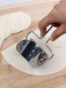 1 szt Stal Nierdzewna Wycinanie Ciasto do pierogów Narzędzia , Ciasto do pierogów Stal Nierdzewna Pleśń , Gotowanie Przyrządy cukiernicze , Ciasto Makaron Pieczenie Akcesorie , Chiński Kluska Wycinanie Maszyna , Stal Nierdzewna Ciasto Toczący się Wycinanie Maszyna , Okrągły Ciasto Ostrze Toczący się Kluska Opakowanie Maszyna Pleśń , Dom Kuchnia Narzędzia , Maszynka do robienia pierogów , 
Szczypta Kluska Spinacz , Forma Do Pierogów - Srebro - Zobacz 2