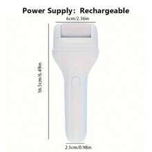 1pc USB Rechargeable Electric Foot Callus Remover, Foot File Pedicure Tool For Removing Dead Skin, Home Foot Grinder