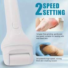 1pc USB Rechargeable Electric Foot Callus Remover, Foot File Pedicure Tool For Removing Dead Skin, Home Foot Grinder