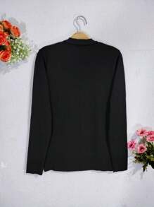 Women Cardigans - الأسود - مشاهدة 2