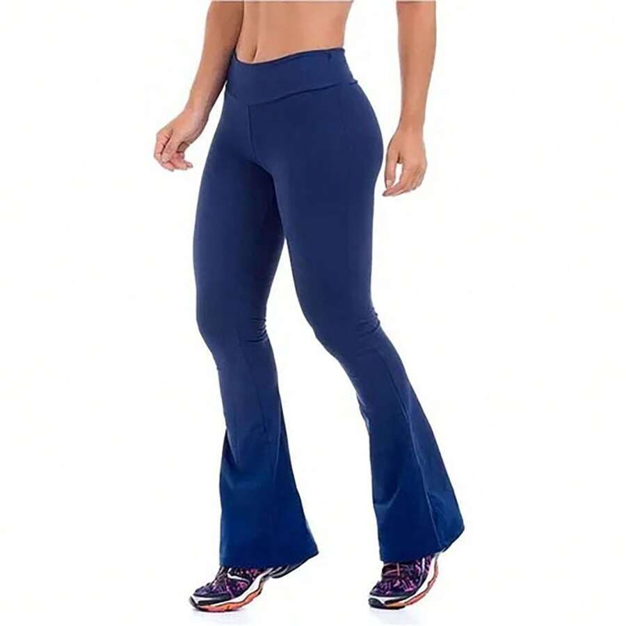 Women Pants - Navy Blue - View 1