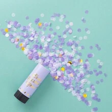 6pcs 11cm Wedding Celebration Spring Loaded Confetti Cannon With Multicolor Paper Confetti Party Supplies - Multicolor - View 9