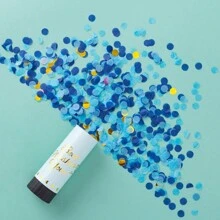 6pcs 11cm Wedding Celebration Spring Loaded Confetti Cannon With Multicolor Paper Confetti Party Supplies - Multicolor - View 8