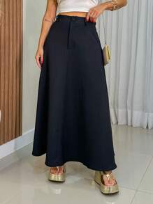 Women Skirts - Black - View 1