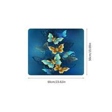 1pc Butterfly Pattern Washing Machine Dust Cover, Made Of Tpr Material, Suitable For Top Of Washing Machine & Dryer - Multicolor - View 2