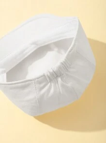 Baby Unisex Solid Color Beret Hat, Four Seasons