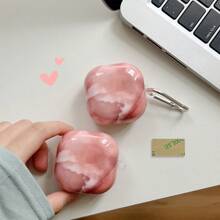 Màu hồng Hoa văn đá cẩm thạch Ốp tương thích với Airpods Đối với AirPods1/2 AirPods - Nhiều màu - Xem 12