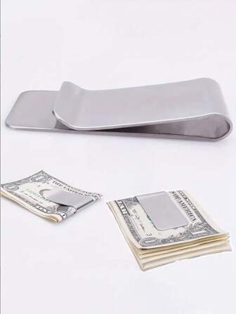 金色银色不锈钢超薄口袋男士设计钱包钱包现金身份证美元钱包金属钱夹卡夹卡夹钱包名片夹信用卡夹卡片夹女士女士男士