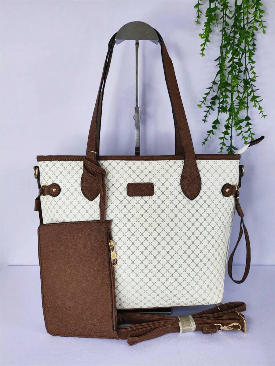 Women Tote Bags - 白色 - 查看 1