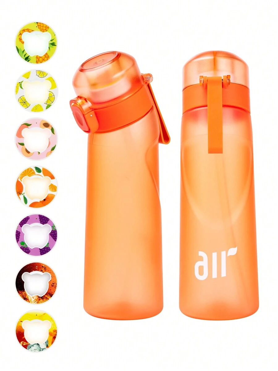 1pc 800ML Flavored Water Bottle, Flavor Bottle With Logo ,Drinking