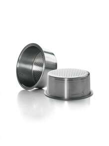 Filtro de café con capacidad para 2 tazas de 51mm, filtro no presurizado para cafetera Breville, Delonghi, Krups y otros productos de café. Accesorio de café y útiles escolares para volver al colegio.