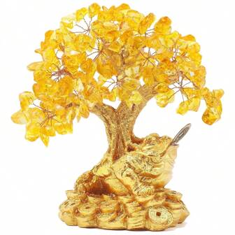 風水財運青蛙裝飾，吸引財富的理想選擇，現金櫃臺、辦公桌、新居入室、店鋪開張的禮物、畢業季禮物、教師節禮物的吉祥物