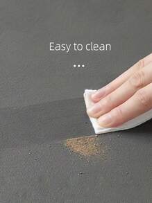 1PC Màu Trơn Phòng Tắm Thảm Máy Giặt Thảm, Thảm Chống Bụi Cao Su, Phong Cách Đơn Giản, Có Thể Sử Dụng Được Trong Máy Giặt Tủ Lạnh, V. V. - Xám - Xem 5