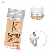 Cera para el cabello para peluca, crema de Gel profesional, estilo no graso, artefacto para cabello roto para hombres y mujeres,Hover to zoom Have one to sell? Sell it yourself Cera Gel De Cabello Control De Pelo Borde Con Miel Y Aguacate Diseño De Peinado - Caqui - Ver 3