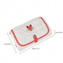 Portable Foldable Baby Diaper Changing Pad, Multi-Functional Waterproof Diaper Changing Mat - Apricot - View 4