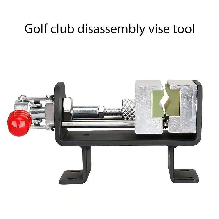 Golf Club Shaft Removal Tool, Club Head Clamp - Silver - View 1