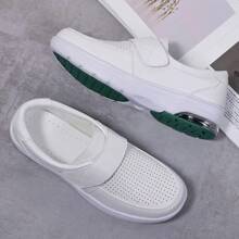 Zapatos De Enfermera De Restaurante Para Mujer - Blanco - Ver 2