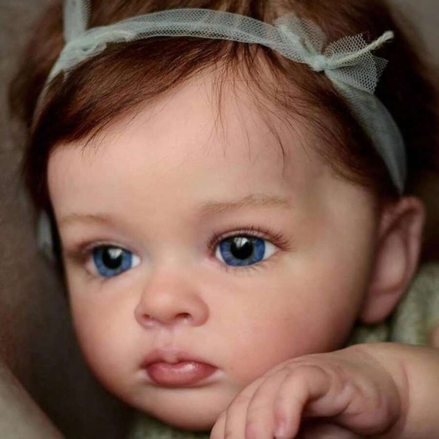 22 Inch Tutti Reborn Doll HandPainting Lifelike Reborn Baby Doll By
