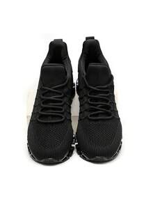 Nam Thoáng khí Điền kinh Giày dép , Nhẹ Và Thoải mái , Thích hợp Đối với Thể thao Và Giải trí Dịp - màu đen - Xem 5