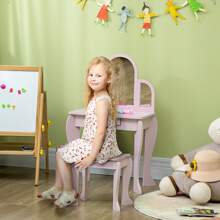 HOMCOM Vanities - Pink - View 1