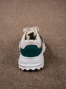 Của phụ nữ Đơn giản Và Linh hoạt Nhẹ Điền kinh Giày dép Đối với Ngoài trời Thoải mái Đi dạo Và Giải trí Mặc - trắng và xanh lá cây - Xem 6