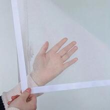 1 Miếng Trắng Có thể điều chỉnh Thoáng đãng Cửa sổ Màn , Vô hình Chống muỗi Sơi thủy tinh Lưới , Có thể tháo rời Và Có thể giặt được Tùy chỉnh Cho mùa hè - trắng - Xem 5