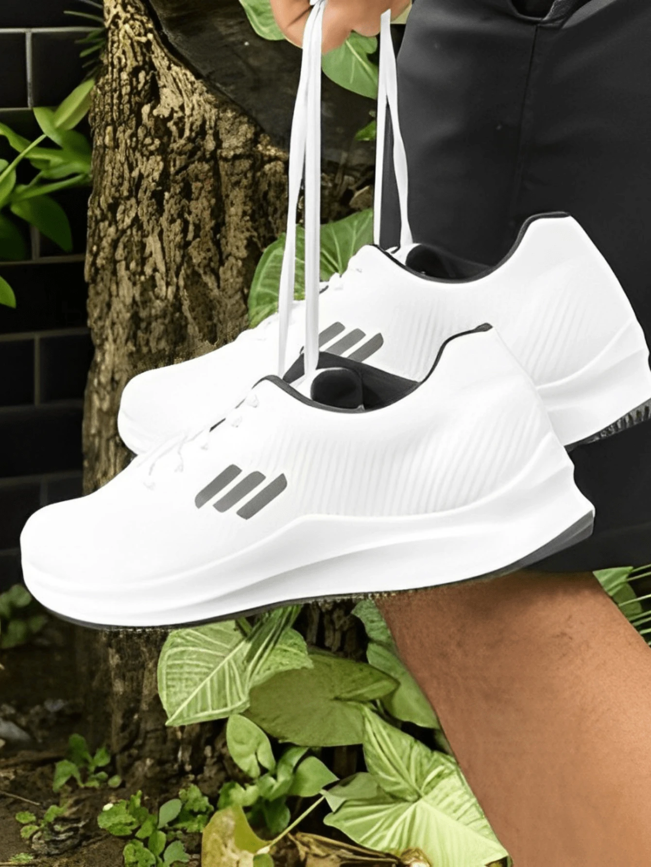 Men Sneakers - 白色 - 查看 1