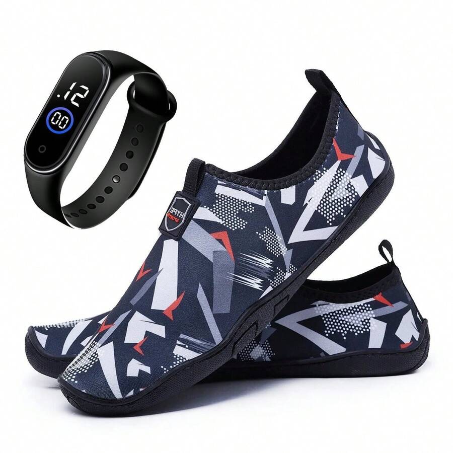 Men Sneakers - Xám - Xem 1