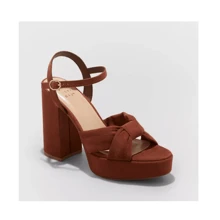 Women Platform Heels Women Pumps Open Toe Chunky Heel Shoes Casual Dress Shoes