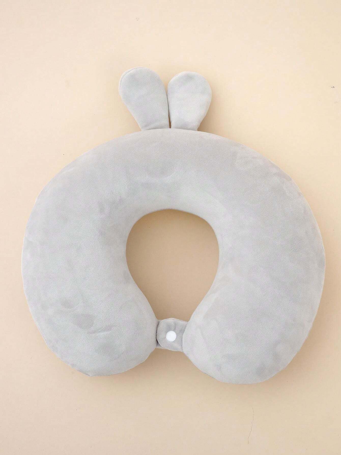 Oreiller En U Pour Bébé - Coussin De Voyage Doux Pour Siège Auto Et Poussette | Motif Animal 3D