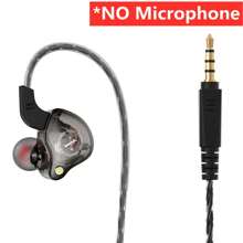 原装 X2 动圈有线耳机 HIFI 重低音耳塞入耳式游戏耳机监听运动防噪音耳机麦克风 - 黑色 - 查看 11