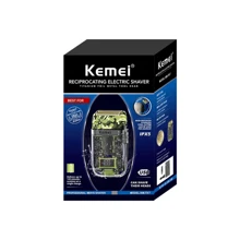 Kemei Kemei Km-Tx7 Usb Charging Transparent Body Camouflage Waterproof Men's Electric Shaver