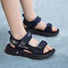 Sandalias De Moda Para Niños Con Correas, Zapatos De Playa Deportivos Para Niños
