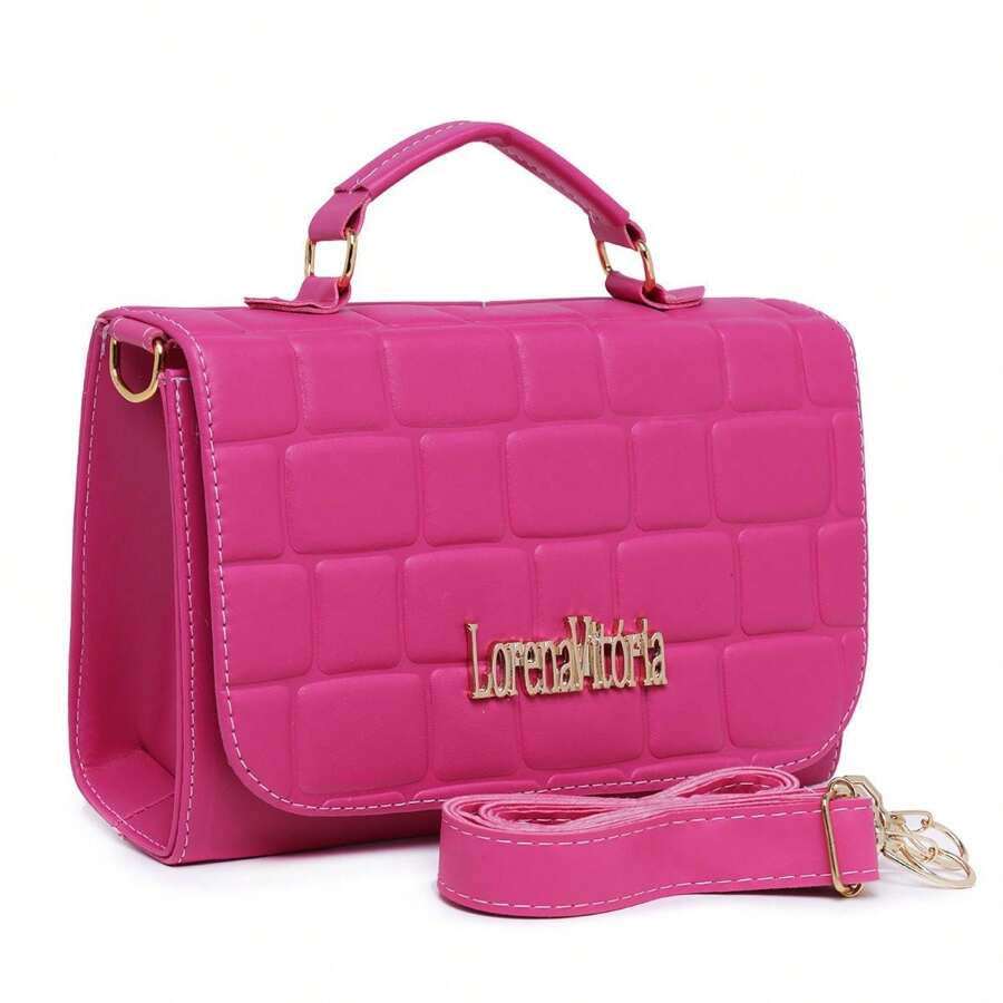 Women Shoulder Bags - Màu Hồng Tươi - Xem 1