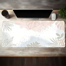 1pc Colorful Cartoon Flower Mouse Pad 60x30cm/70x30cm/80x30cm/90x40cm Table Mats Office Carpet Rugs For Computer Desk