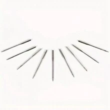 50入組蝴蝶牌家用縫紉機針組,迷你縫紉機針尺寸11-18 - 白色 - 查看 5
