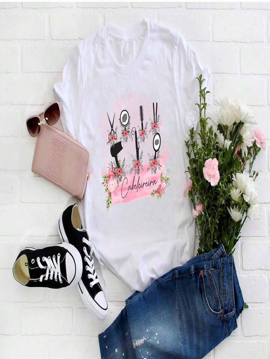 Women T-Shirts - trắng - Xem 1