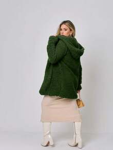 Women Coats - 軍綠色 - 查看 2