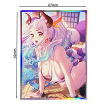 60 Chiếc 67X92mm Kích Thước Tiêu Chuẩn Bao Bọc Thẻ Anime Hoàn Toàn Phù Hợp Với Thẻ PKM/MTG Giao Dịch Thẻ Bảo Vệ Cho Thẻ PTCG Halloween/Ngày Lễ/Quà Giáng Sinh - Màu be - Xem 3