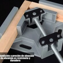 Single Handle 90 Degree Aluminum Alloy Right Angle Clamp - Grey - View 8