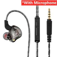 原装 X2 动圈有线耳机 HIFI 重低音耳塞入耳式游戏耳机监听运动防噪音耳机麦克风 - 黑色 - 查看 12