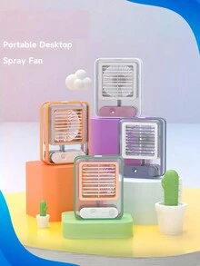 Handheld Fans - Orange - Voir 3