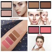 UCANBE Pretty All Set Eyeshadow Palette Pro 86 Colors Makeup Kit Matte Shimmer Eye Shadow Highlighters Contour Blush Powder All In One Makeup Pallet Holiday Christmas Valentine's Day Gift Set - Multicolor - View 7