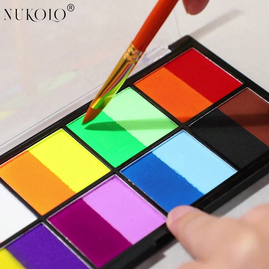 16Color Nk808 WaterSoluble Body Painting Set, WaterSoluble Paint
