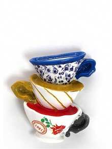 1pc, Fridge Magnets, Cartoon Fridge Magnets, Kawaii Simulation Food Refrigerator Magnets, Whiteboard Magnets Sticker, Decorative Refrigerator Magnets, Cute Office Kitchen Magnets, Rama Gift, Dorm Essentials, Home Decoration - Three Color Bowl - View 2